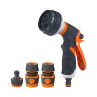 HydroFlex - 8-Mode High Pressure Garden Hose Sprayer Gun for Efficient Watering 6