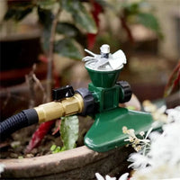 HydroSpin 360° Automatic Lawn Sprinkler System - Water-Efficient, Durable Metal Design for Even Garden Irrigation 3