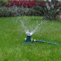 HydroSpin 360° Automatic Lawn Sprinkler System - Water-Efficient, Durable Metal Design for Even Garden Irrigation 5