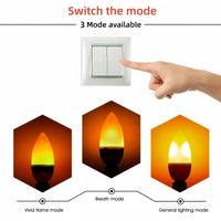 IgniteBlaze - LED Ember Bulb for Cozy Atmosphere & Versatile Lighting 4