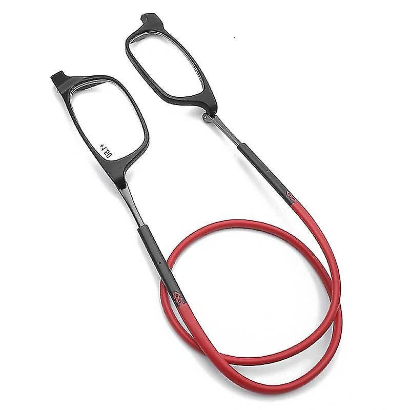 Innovative Magnetic Reading Glasses with Neck Hanging Design for Comfort 0