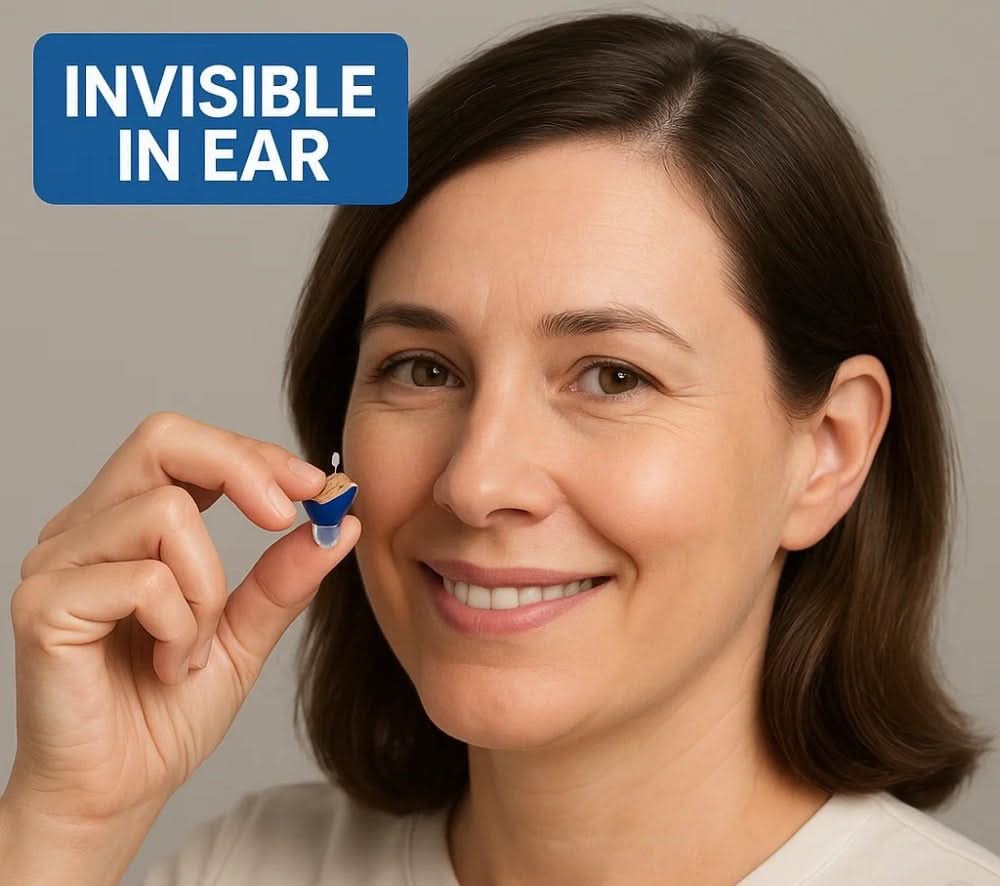 Invisible In-Ear Hearing Aids - Crystal Clear Sound, Rechargeable, OTC Hearing Aids 4