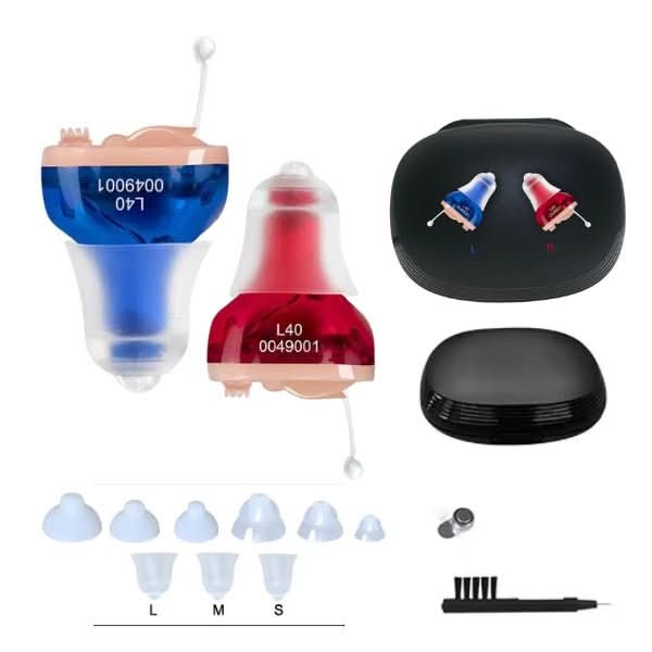 Invisible In-Ear Hearing Aids - Crystal Clear Sound, Rechargeable, OTC Hearing Aids 7