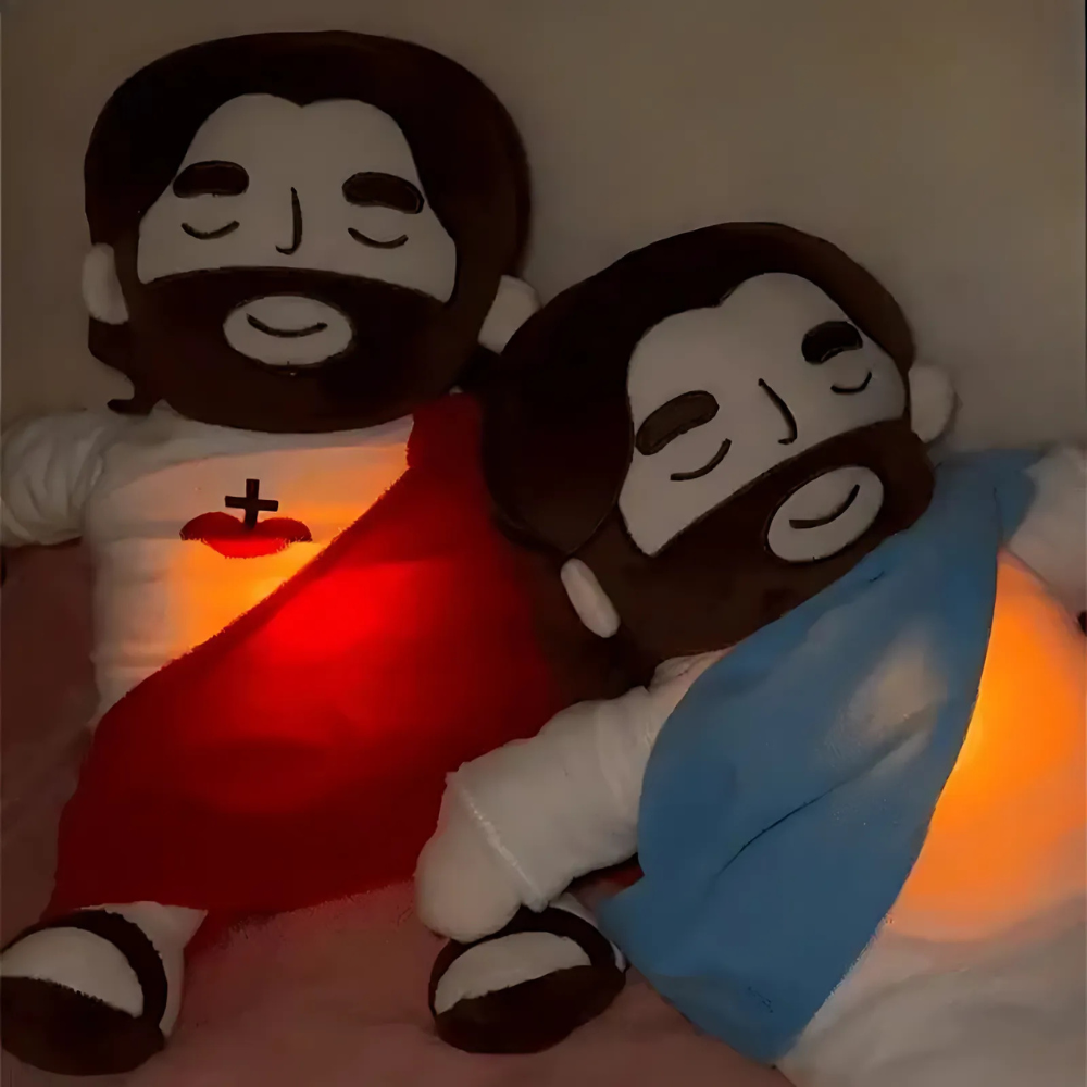 Jesus Plush Toy - Interactive Cuddly Plushie for Peaceful Sleep & Comfort 2
