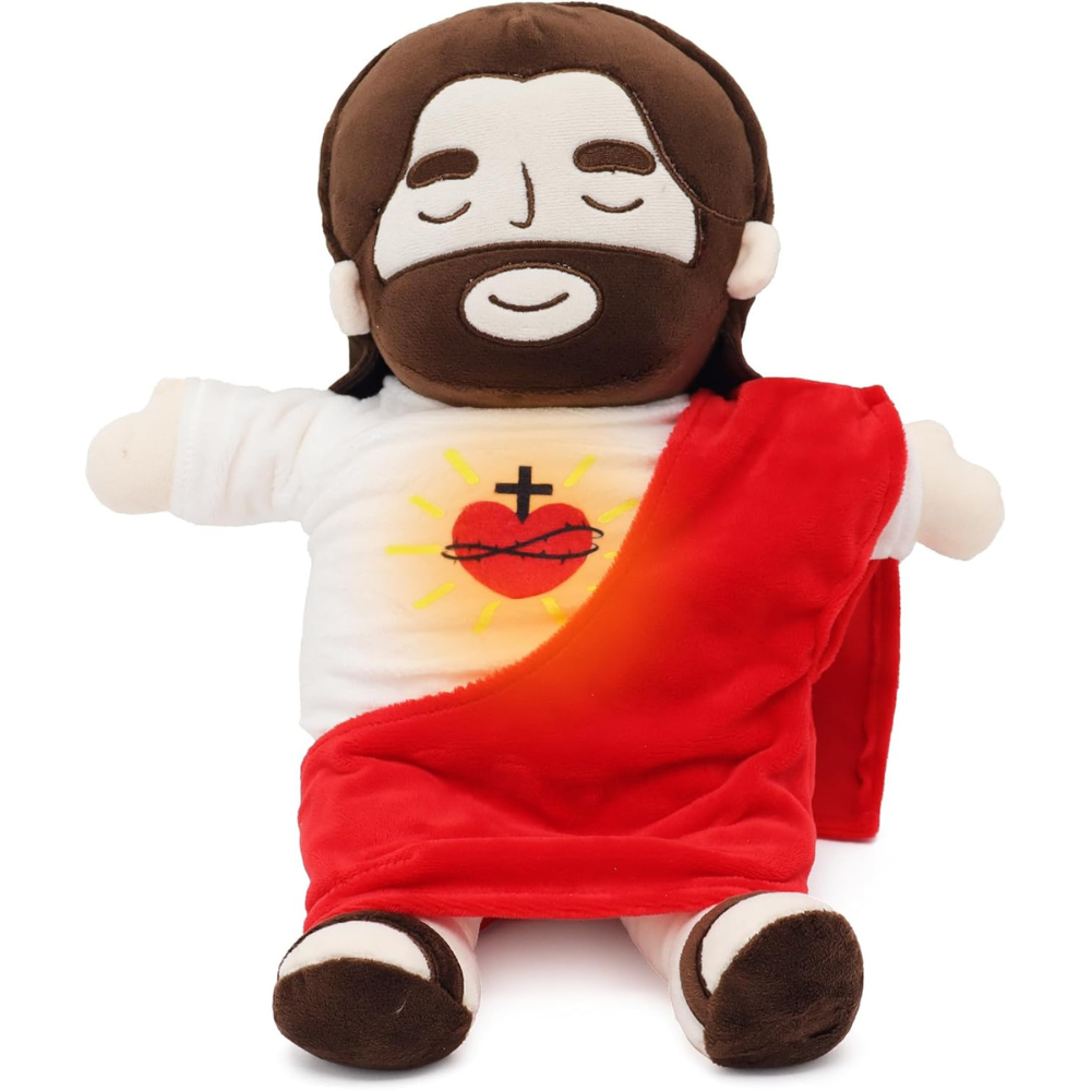 Jesus Plush Toy - Interactive Cuddly Plushie for Peaceful Sleep & Comfort 3