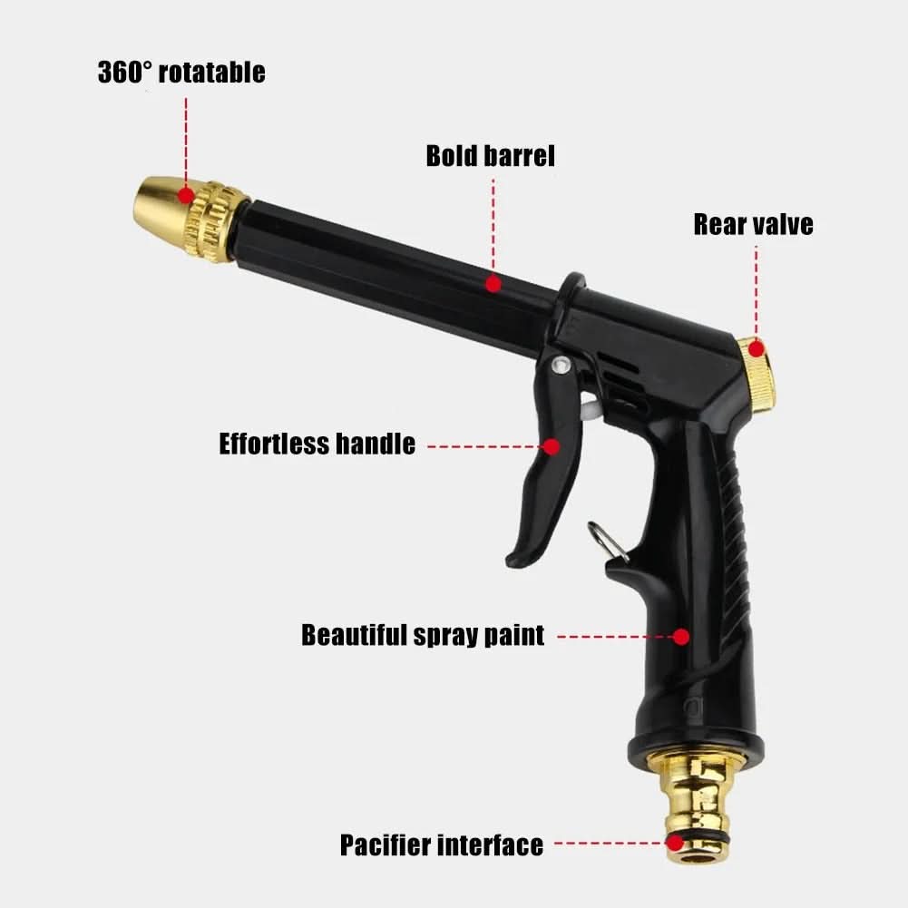 JetSpray High-Pressure Water Gun - Ergonomic, Adjustable Jet for Garden & Car Cleaning 5