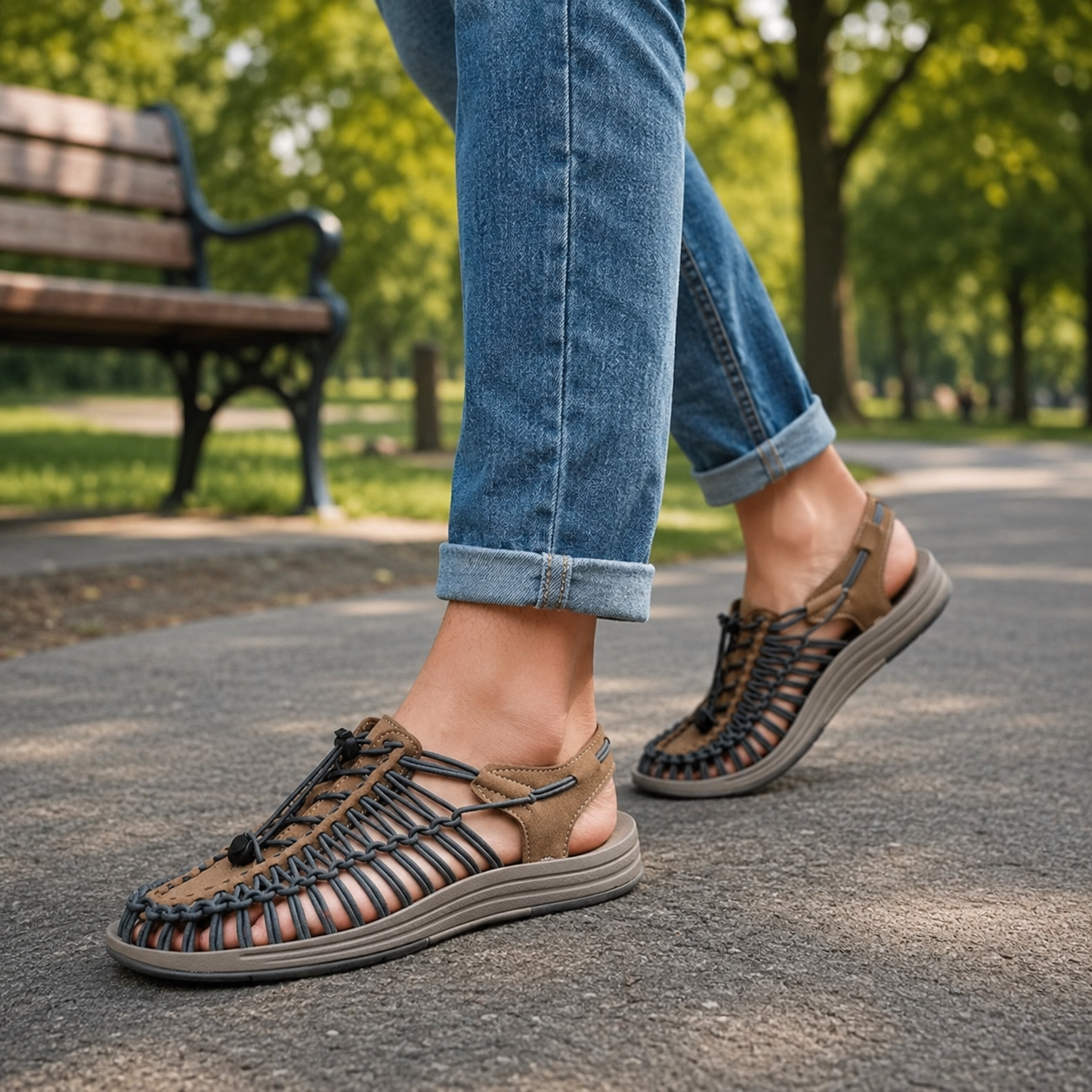SANDOVIA – Flexible Casual Sandals for Relaxed Summer Style