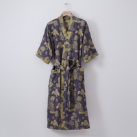 KIMOGINKO - Organic Cotton Kimono Bathrobe for Ultimate Comfort and Style 8