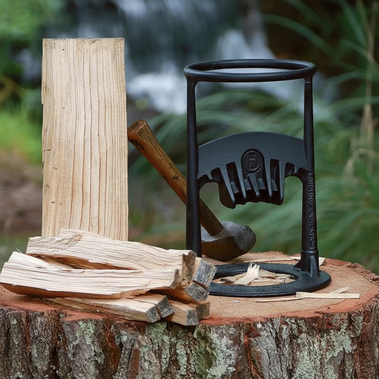 KINDLECUT - Lightweight Wood Splitter for Safe Firewood Preparation and Kindling 0