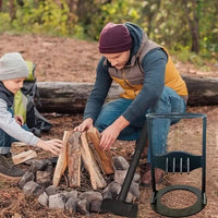 KINDLECUT - Lightweight Wood Splitter for Safe Firewood Preparation and Kindling 1