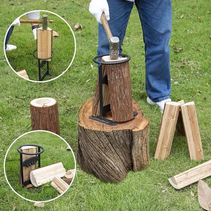 KINDLECUT - Lightweight Wood Splitter for Safe Firewood Preparation and Kindling 2