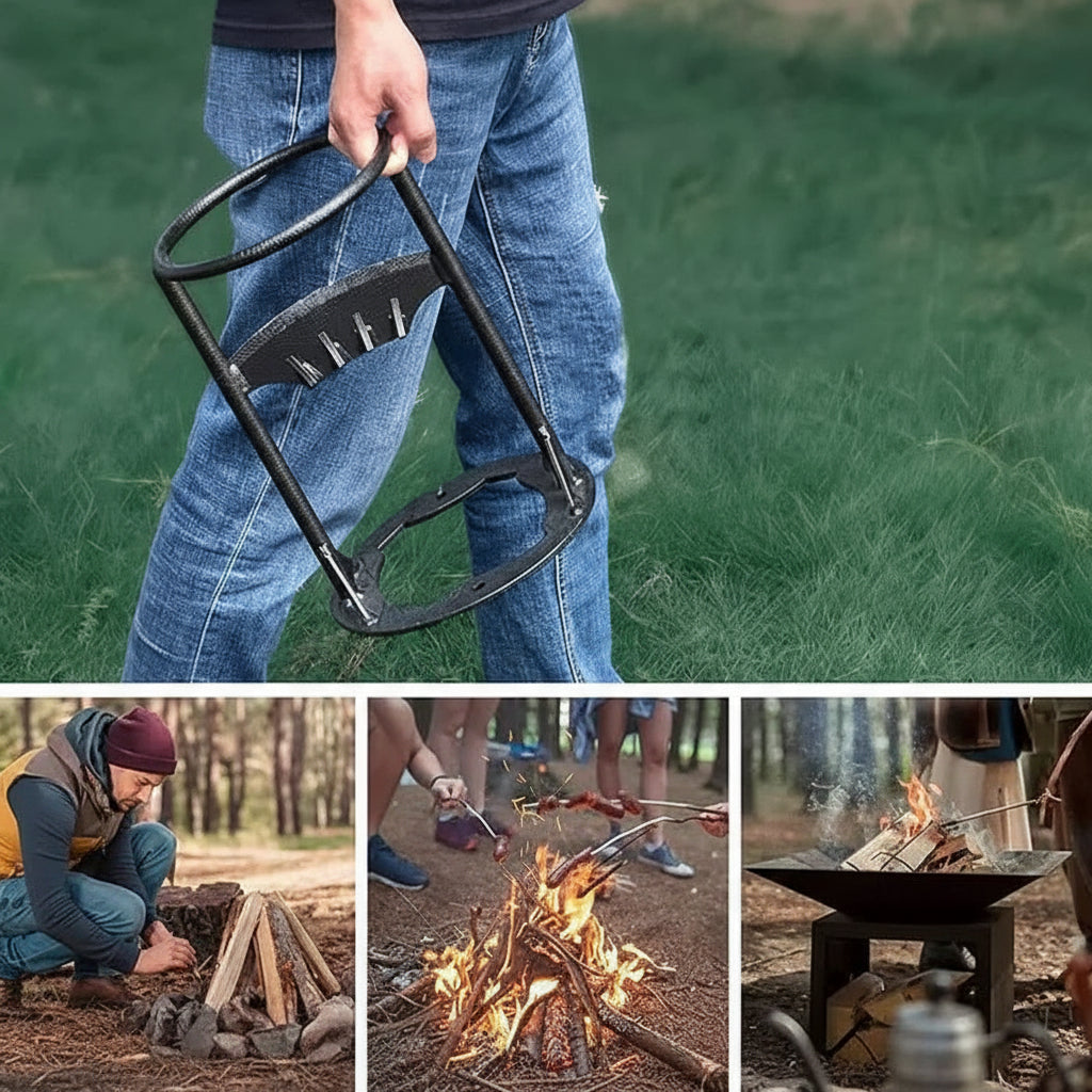 KINDLECUT - Lightweight Wood Splitter for Safe Firewood Preparation and Kindling 3