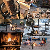 KINDLECUT - Lightweight Wood Splitter for Safe Firewood Preparation and Kindling 4
