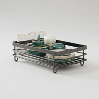 MODULKITCH – Foldable Stainless Steel Dish Rack for Compact & Stylish Kitchens