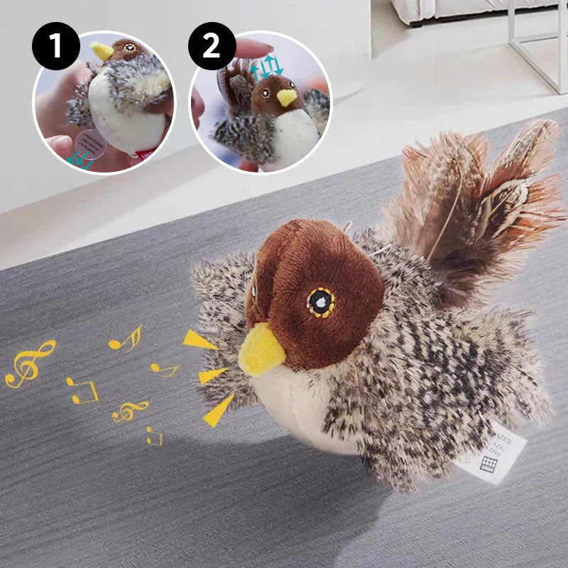 KittyTweet - Lifelike Simulated Bird Cat Toy with Realistic Sounds 2