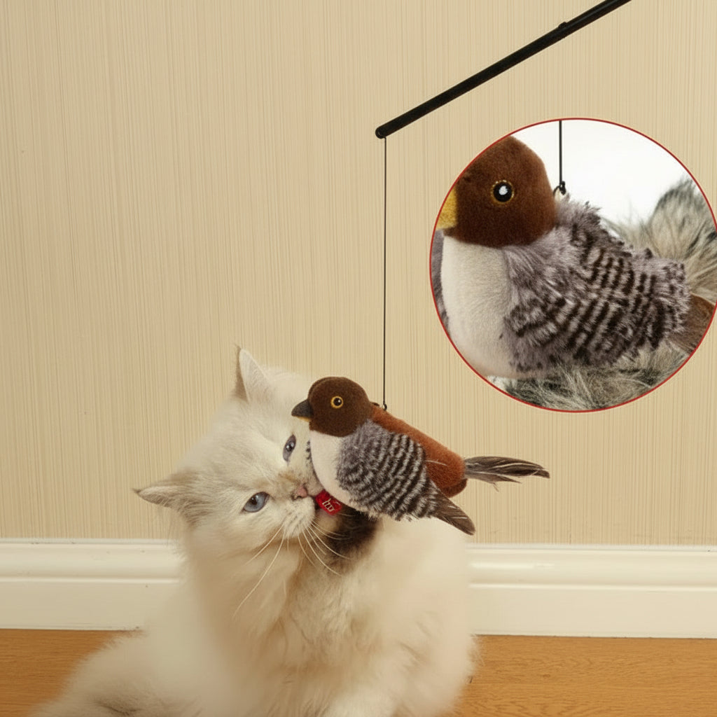 KittyTweet - Lifelike Simulated Bird Cat Toy with Realistic Sounds 3