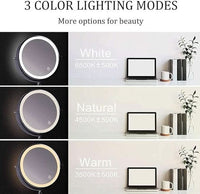 LED Magnifying Makeup Mirror with Light - Adjustable Brightness & Rechargeable Battery 7