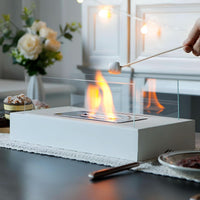 Lumaire Flame - Portable Tabletop Fireplace - Eco-Friendly Bioethanol Fire Table Top 5