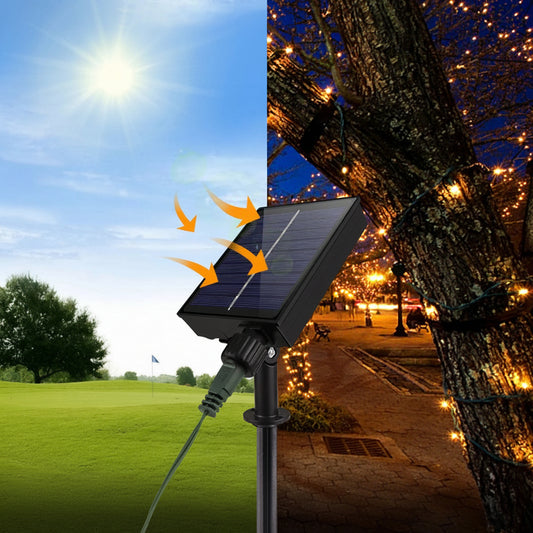 LumiSol ProLine - 100M Solar Fairy Lights with Remote Control & 8 Modes 2