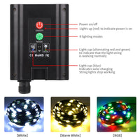 LumiSol ProLine - 100M Solar Fairy Lights with Remote Control & 8 Modes 4
