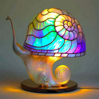 Lumora Mosaic Glass Lamp - Wireless Soft Lighting for Cozy Atmosphere 4