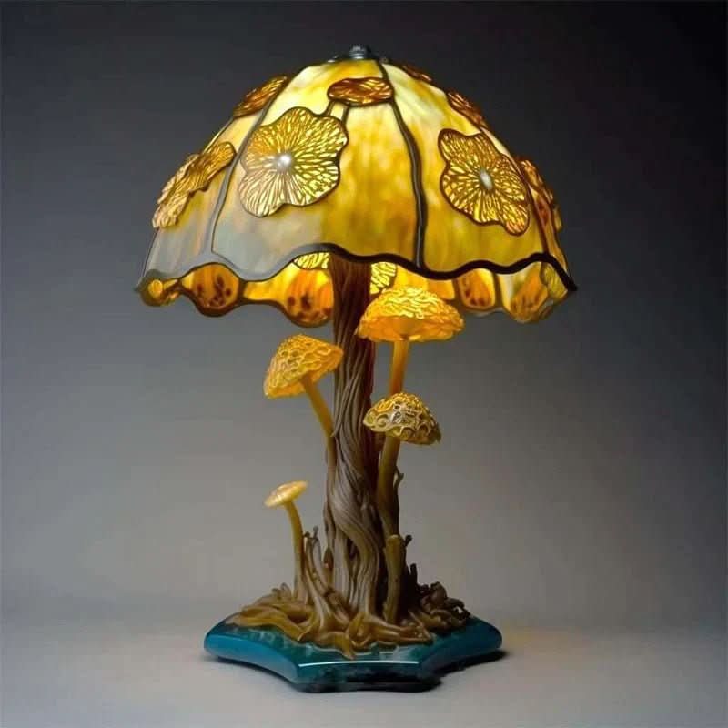 Lumora Mosaic Glass Lamp - Wireless Soft Lighting for Cozy Atmosphere 5