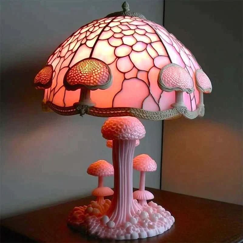 Lumora Mosaic Glass Lamp - Wireless Soft Lighting for Cozy Atmosphere 6