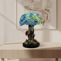 Lumora Mosaic Glass Lamp - Wireless Soft Lighting for Cozy Atmosphere 9