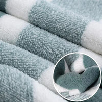 Luxury Coral - Ultra Soft 8-Piece Bath Towel Set, High Absorbency, Quick-Dry Microfiber 8