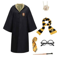MAGICHOUSE – Hogwarts Wizarding Student Costume with Robe, Wand & Accessories For Children & Adults 7