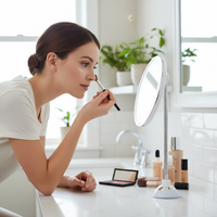 REFLECTIX – Wall Mounted Magnifying Mirror for Clear Close Up Viewing
