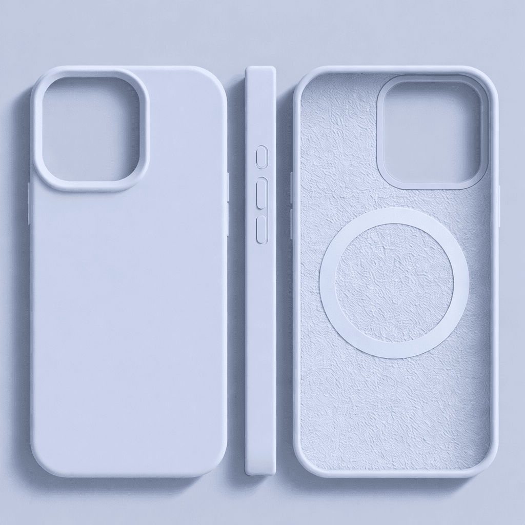 MagneSoft Luxe - Magnetic Silicone iPhone 14/13/12 Case with Soft-Touch Surface 10