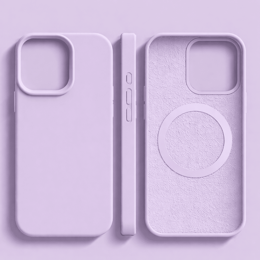 MagneSoft Luxe - Magnetic Silicone iPhone 14/13/12 Case with Soft-Touch Surface 11