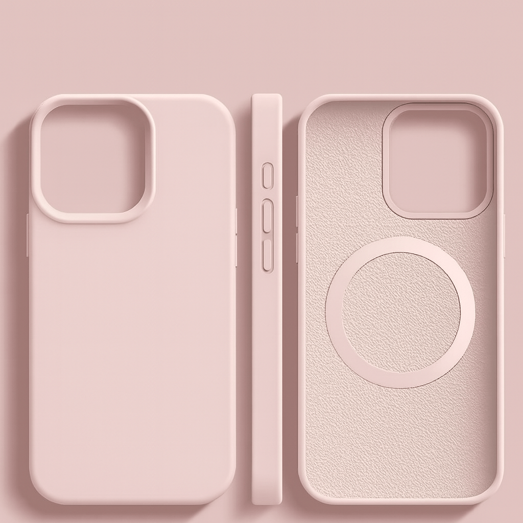 MagneSoft Luxe - Magnetic Silicone iPhone 14/13/12 Case with Soft-Touch Surface 8