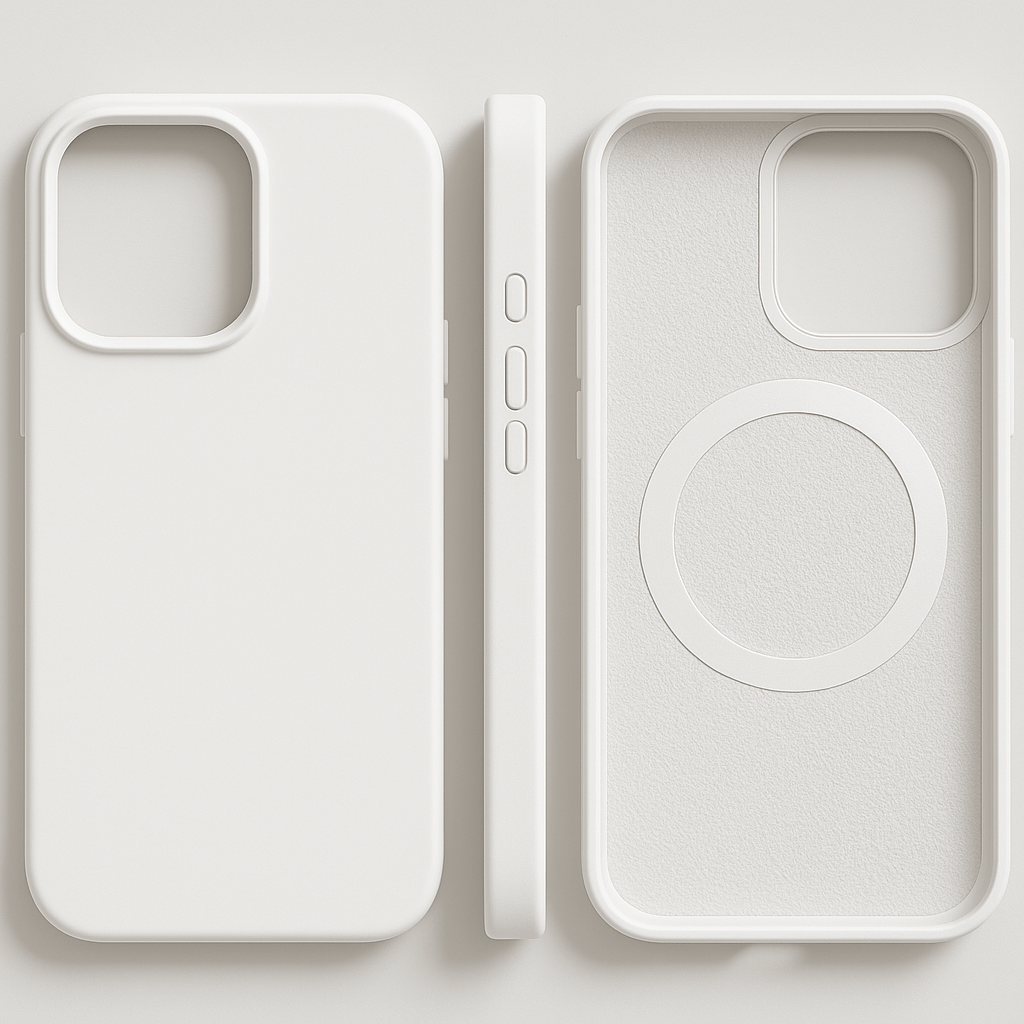 MagneSoft Luxe - Magnetic Silicone iPhone 14/13/12 Case with Soft-Touch Surface 9