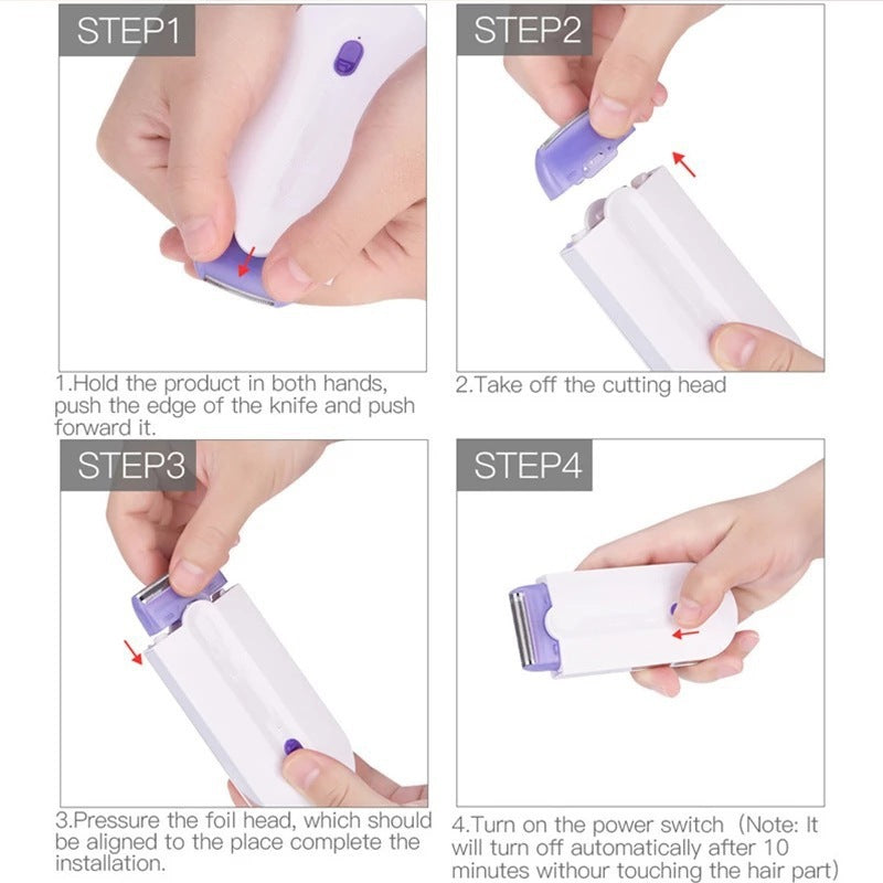 Men's Instant Smooth Pain Free Hair Eraser 5
