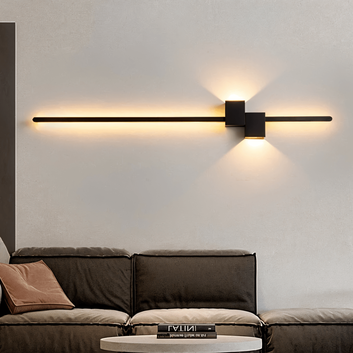 Minimalist LED Wall Light - Modern Sconce for Indirect Lighting & Home Decor 0