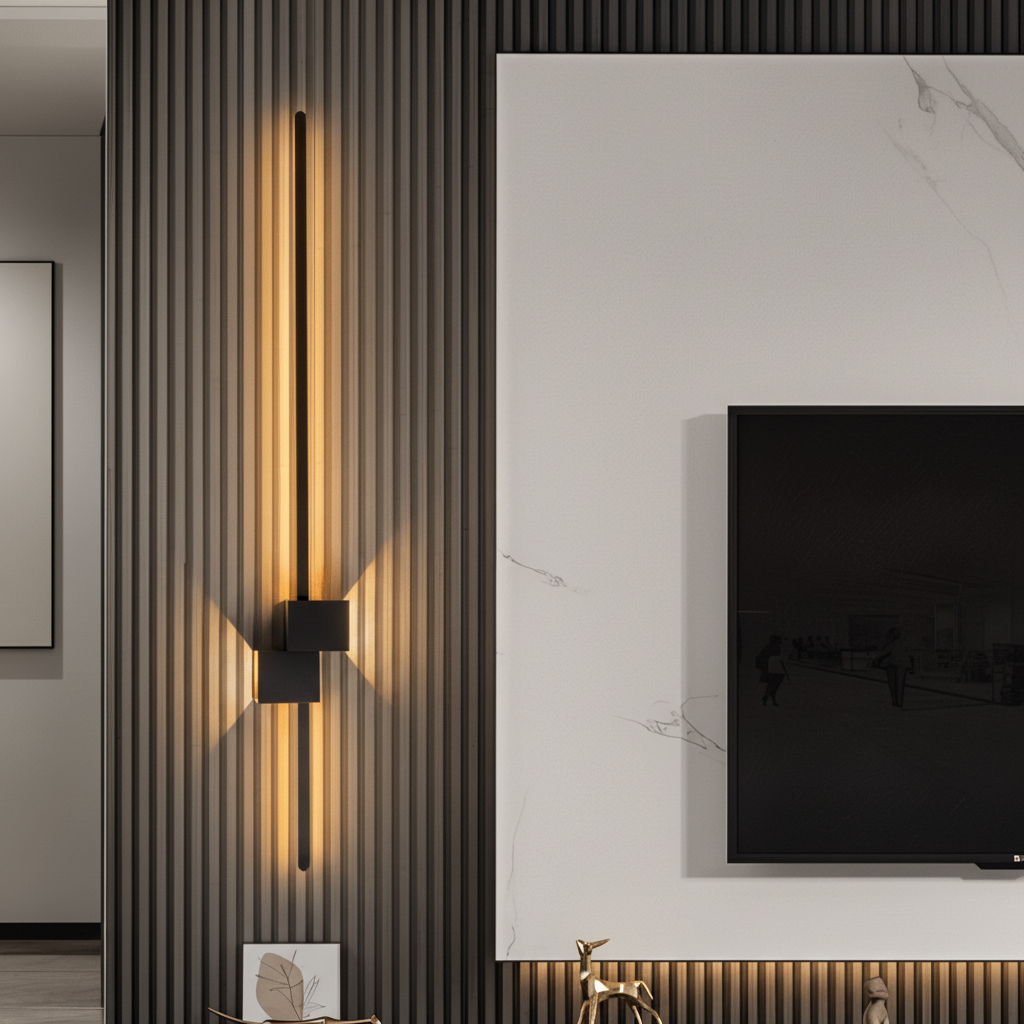 Minimalist LED Wall Light - Modern Sconce for Indirect Lighting & Home Decor 6