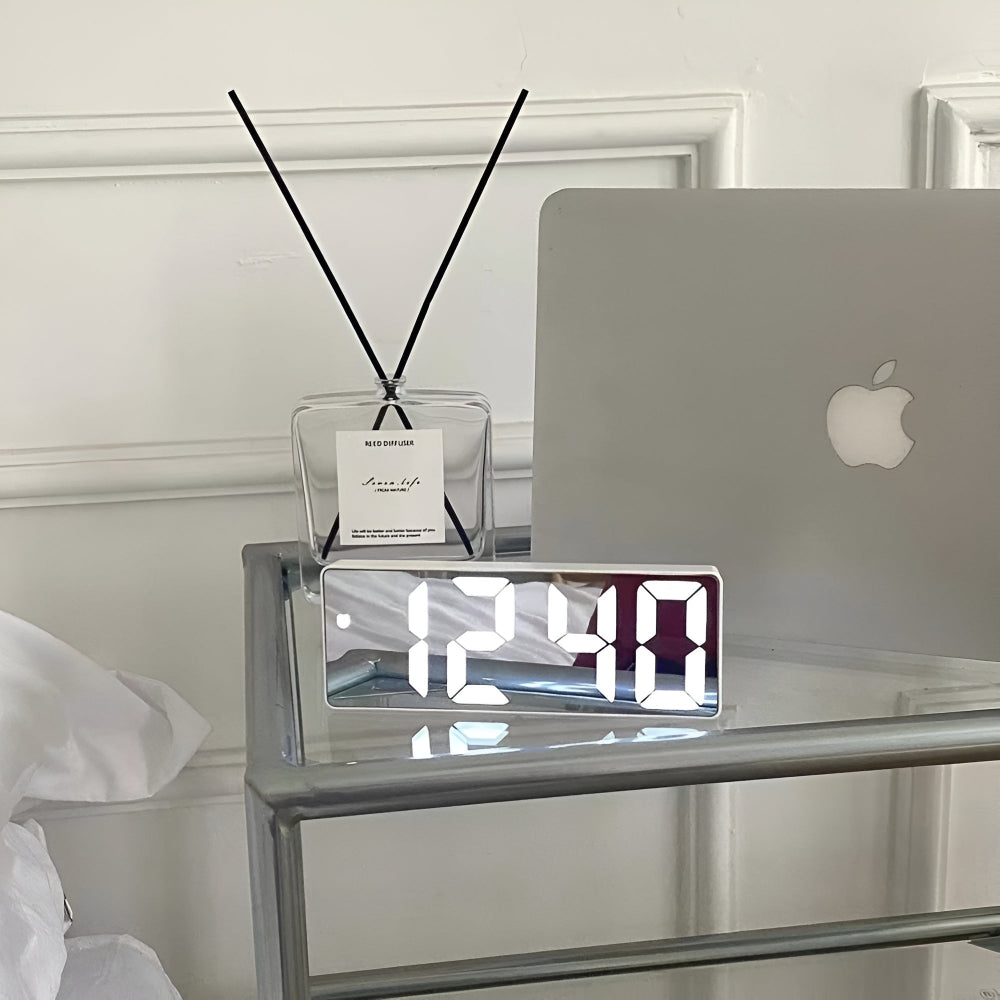 Modern LED Digital Alarm Clock with Adjustable Snooze & Dual Power Modes 1