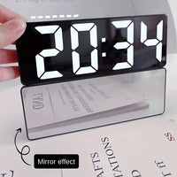 Modern LED Digital Alarm Clock with Adjustable Snooze & Dual Power Modes 5