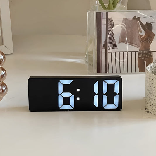 Modern LED Digital Alarm Clock with Adjustable Snooze & Dual Power Modes 6