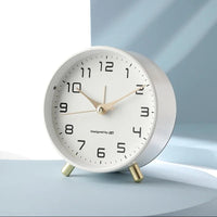 Modern Scandinavian Silent Table Clock 6