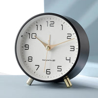 Modern Scandinavian Silent Table Clock 7