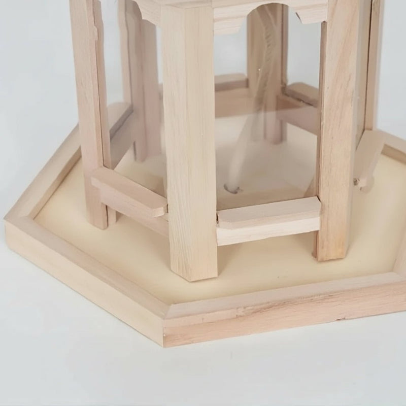 NATUREWELL – Rustic, handmade birdhouse with integrated water system made of wood 4