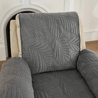 Nature's Touch - Universal Leaf Pattern Recliner Cover for Chair Protection 7