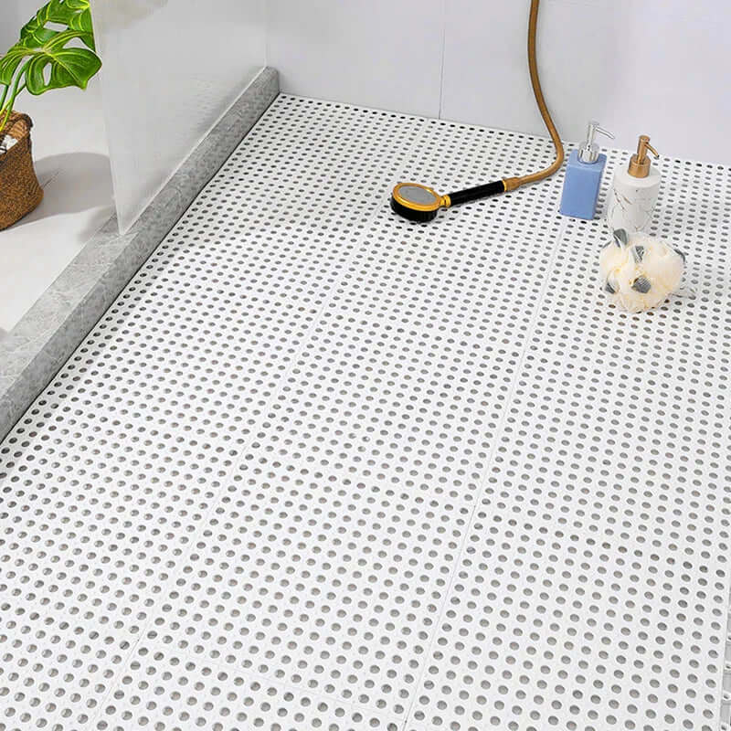 Non-Slip Shower Mat Set - Waterproof Rubber Bath Mats for Safe Showering 8
