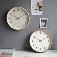 NordicTime - Modern Silent Wooden Wall Clock Decor with Minimalist Scandinavian Design 6