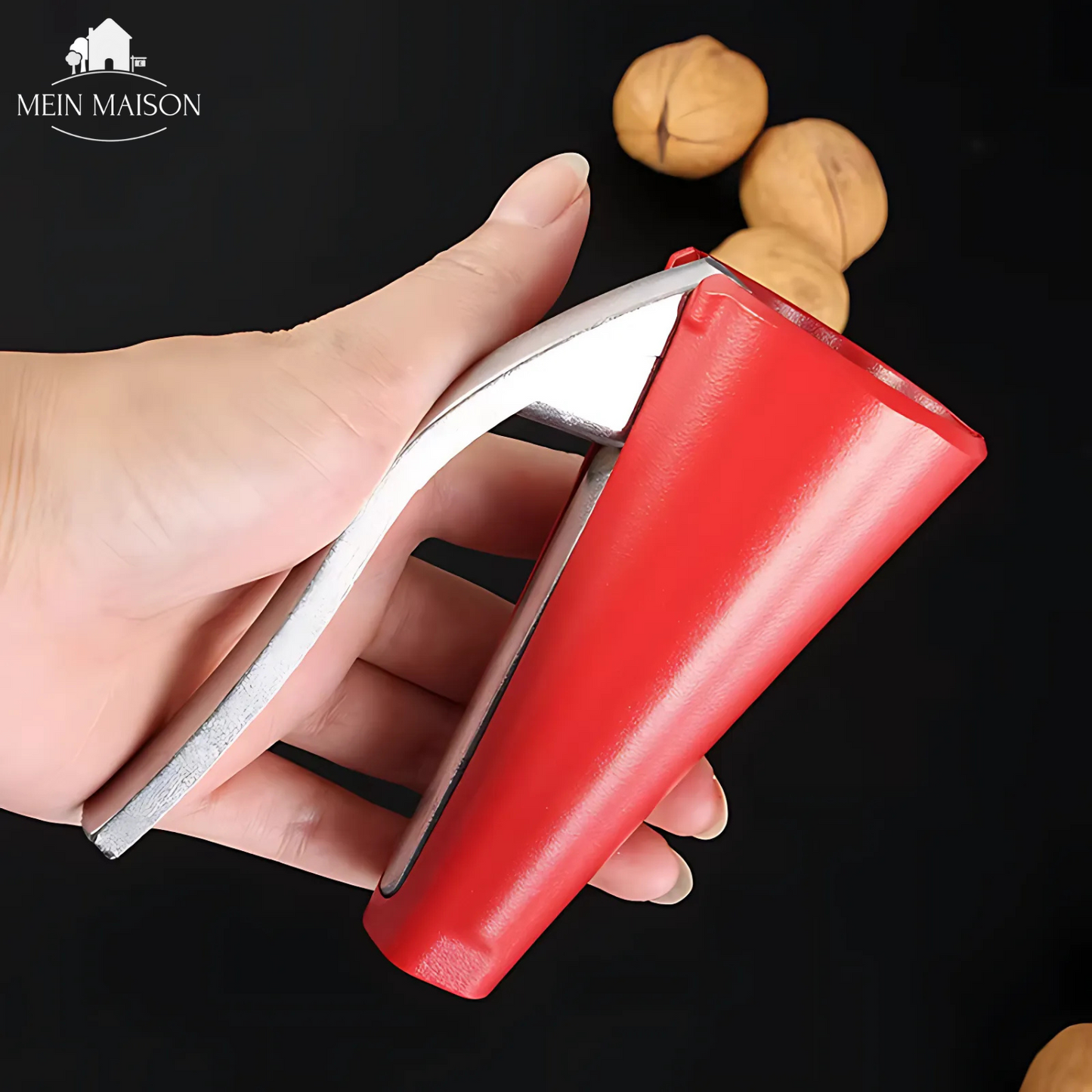 NussMeister Ergonomic Lever Nutcracker - Effortless Nut Cracking Tool 0