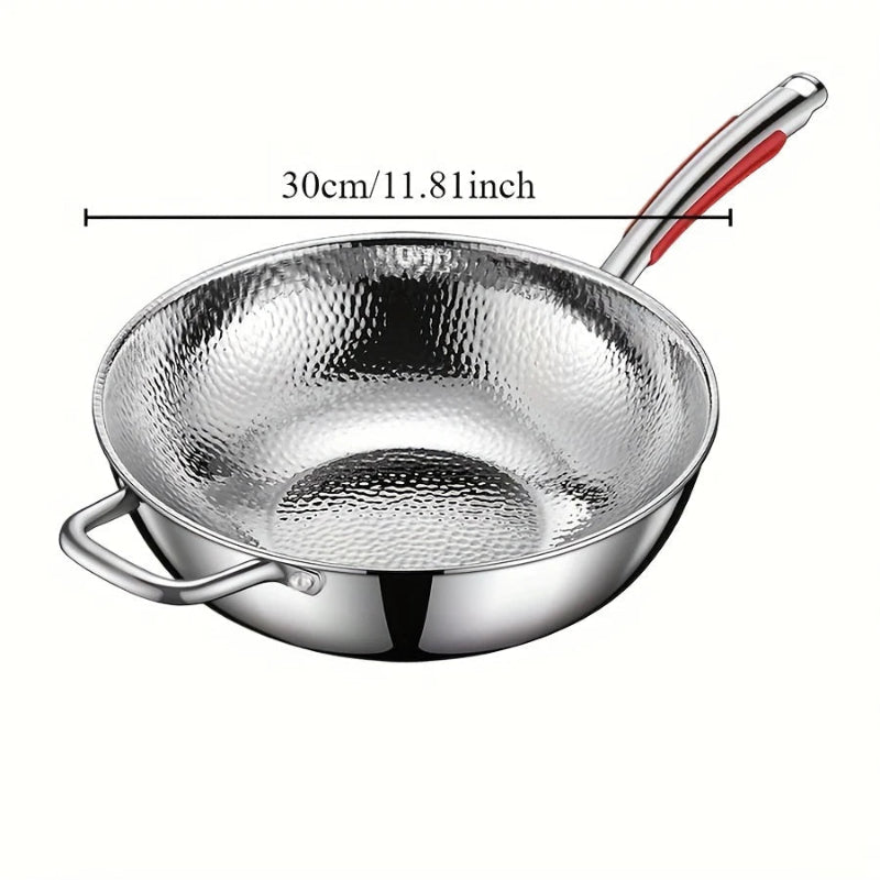 PANVION – Premium titanium wok with round bottom for induction cookers and effortless stir-frying 6