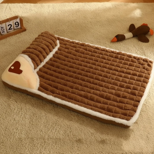 PAWSOMNIA Orthopedic Dog Bed - Large Memory Foam Pet Bed with Washable Cover 0